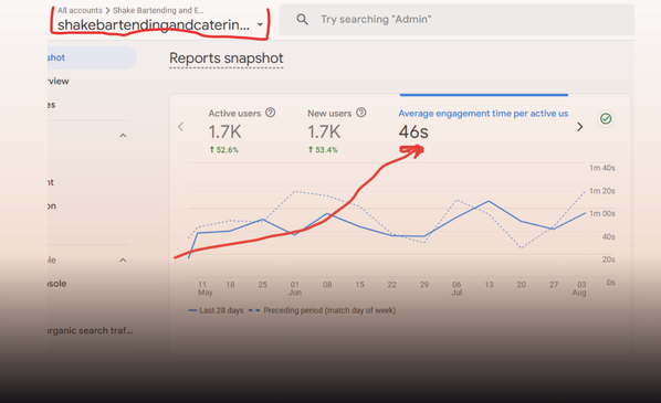 USA Local Mobile Bartender SEO Growth Case Study