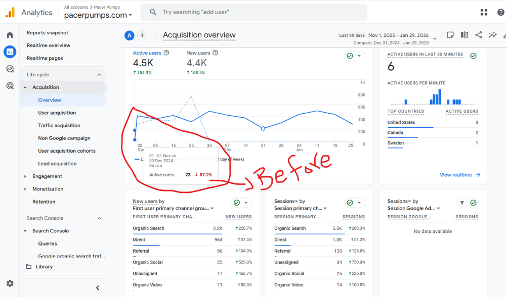 Within 6 months, the transformation was remarkable. Pacer Pumps went from digital obscurity to dominating search results in their industry.